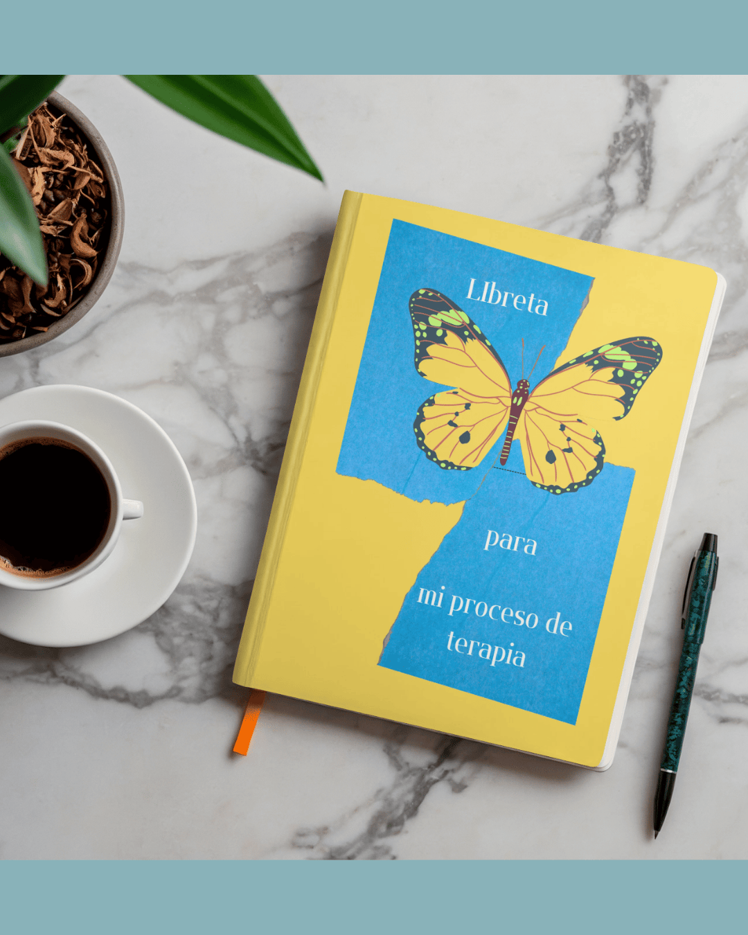 Fotografía de Libreta para Sesiones de Terapia